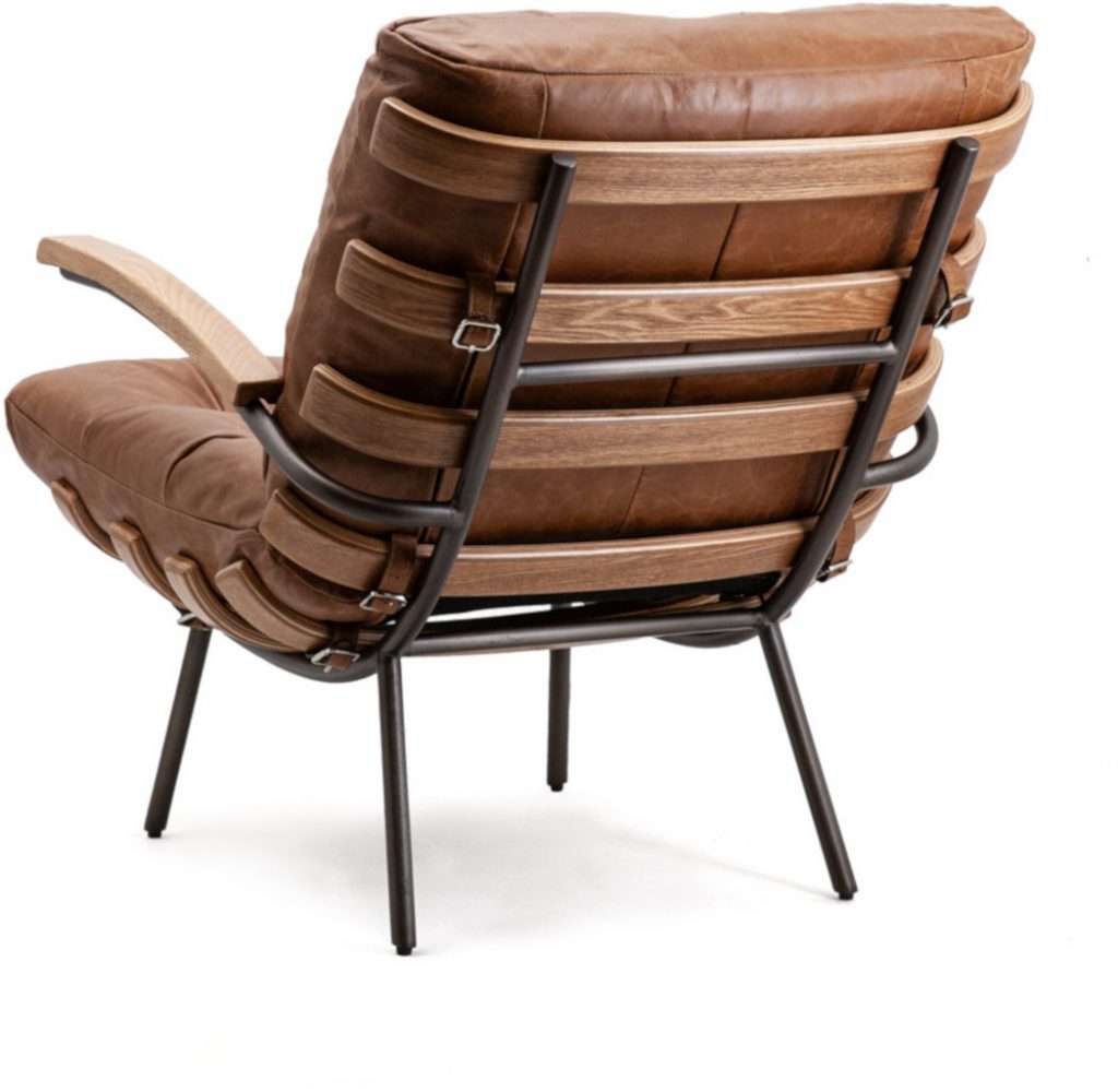 Fauteuil Bastiaan cognac 1 199 Eleonora Löwik Meubelen