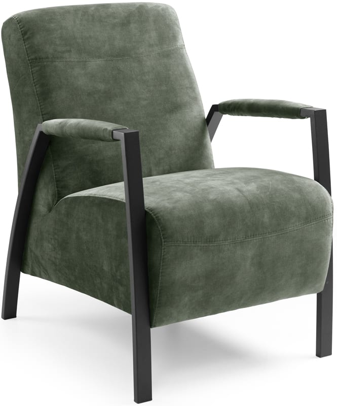 Zanzibar fauteuil – velvet 479,- ⋆ Feelings ⋆ Löwik Meubelen