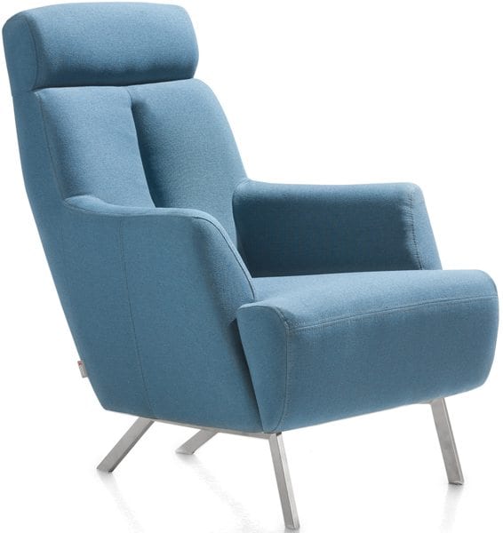 Sunderland fauteuil stof Forli antraciet € 449, ⋆ Xooon ⋆ Löwik Meubelen