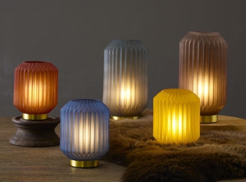 Ledlamp Cilantreo glas mat grijsgroen € 21,95 ⋆ Pronto Wonen ⋆ Löwik