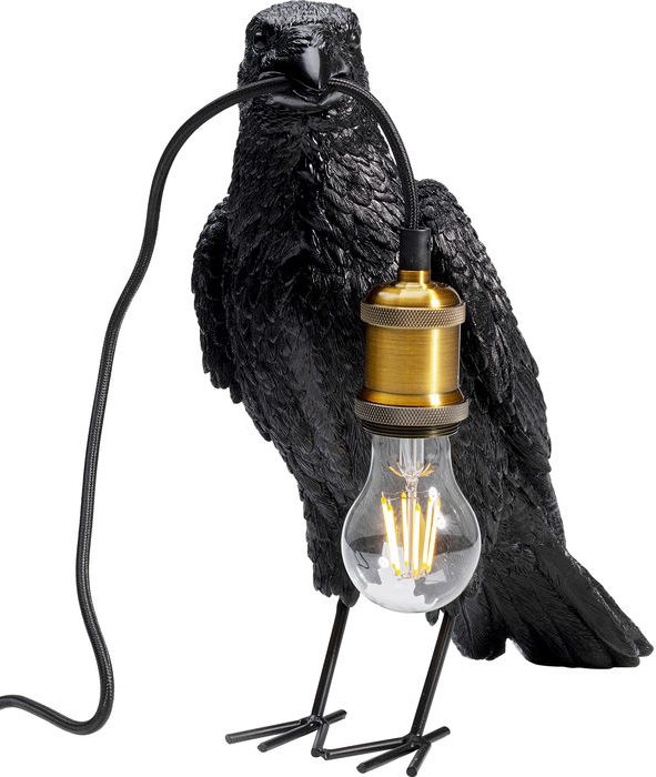 Kare Tafellamp Crow Mat Black