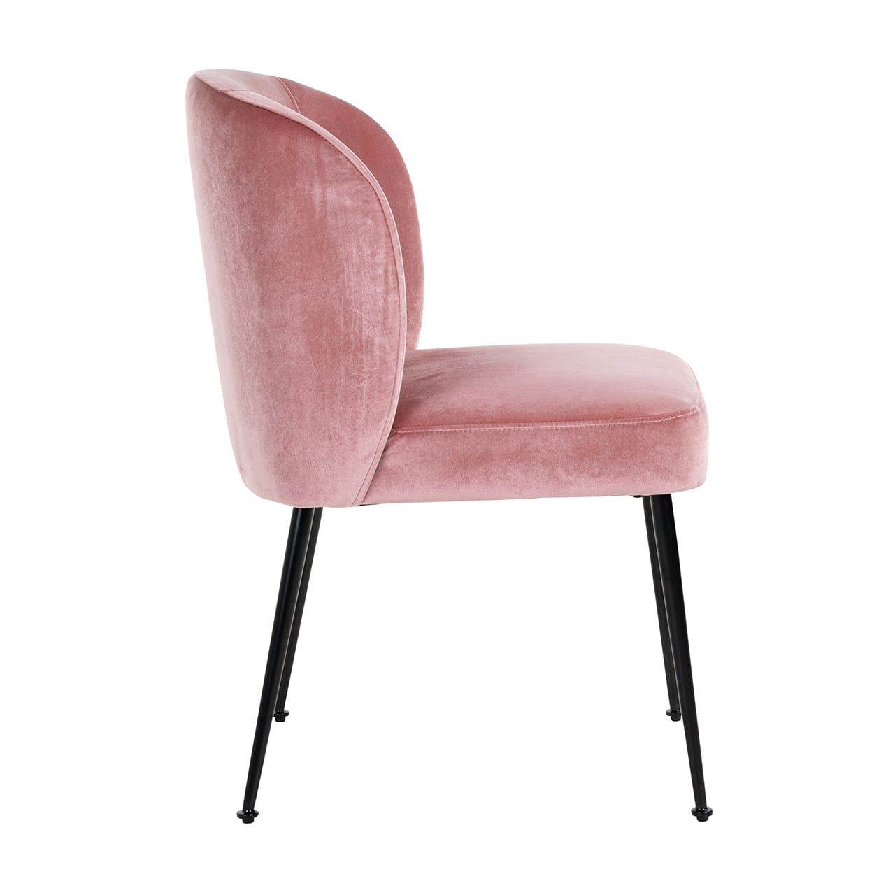 Stoel Fallon Blush Velvet / black € 294, ⋆ Richmond Interiors ⋆