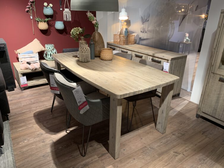 Eettafel Accardi 190×90 showroommodel € 346, ⋆ Pronto Wonen ⋆ Löwik