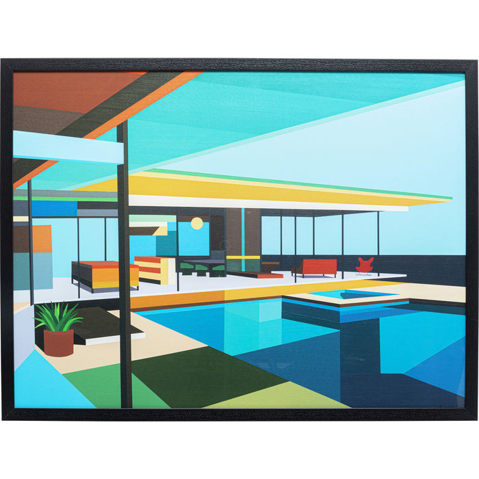 Vertrouwen Verdienen Realistisch Schilderij Framed Modern Architecture – 80×100 € 319,- ⋆ Kare Design ⋆  Löwik Meubelen