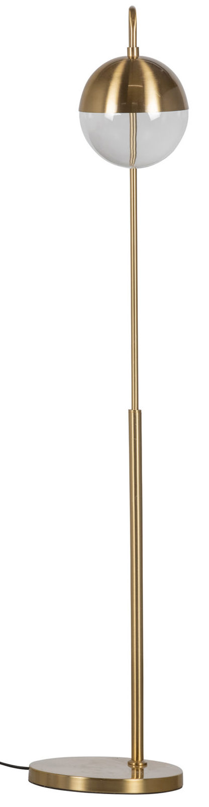 BePureHome Globular Staande Lamp - Metaal - Antique Brass - 143x31x30