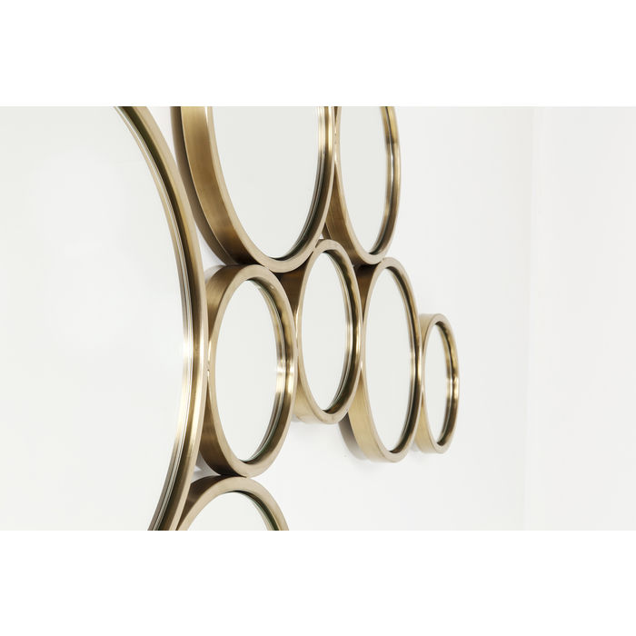 Spiegel Bubbles Brass - 93x138cm