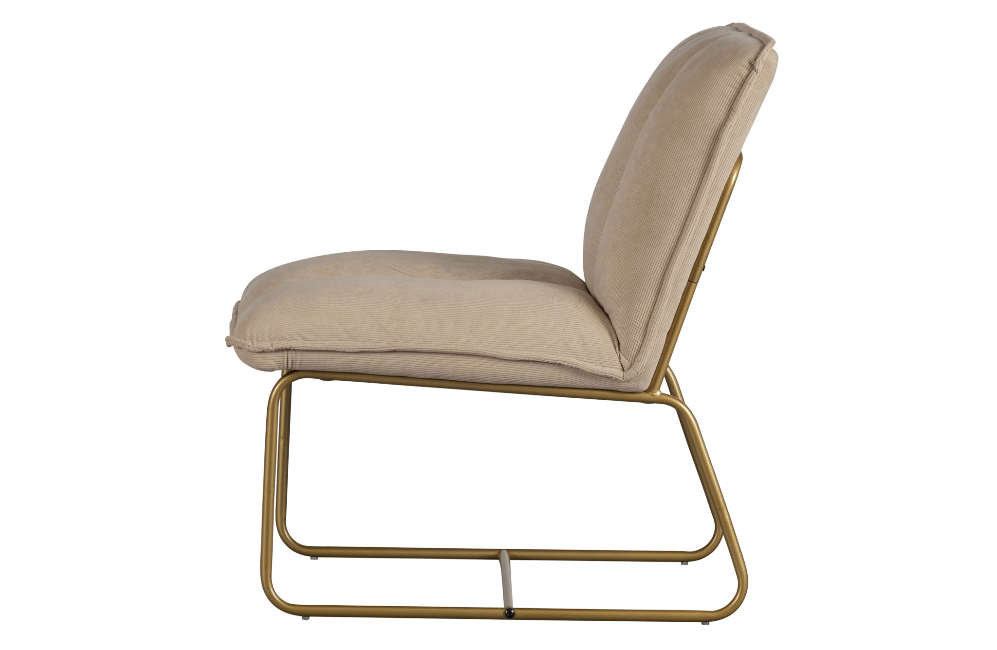 Fie Fauteuil Ribstof Zand € 219, ⋆ WOOOD ⋆ Löwik Meubelen