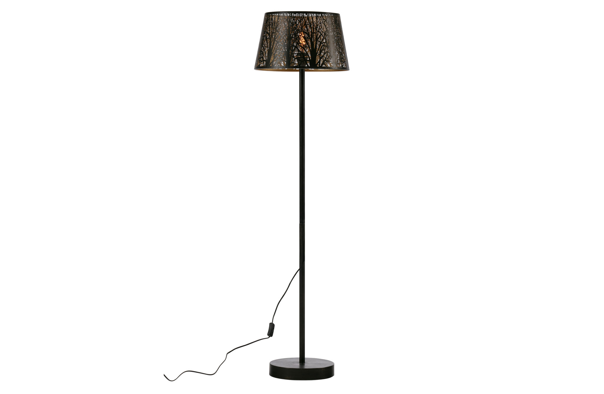 Keto Staande Lamp Metaal Zwart/antique Brass € 159, ⋆ WOOOD ⋆ Löwik