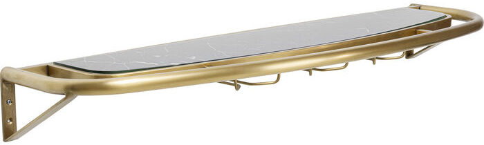 Wandplank Rack Treviso - Gold - 120x10cm