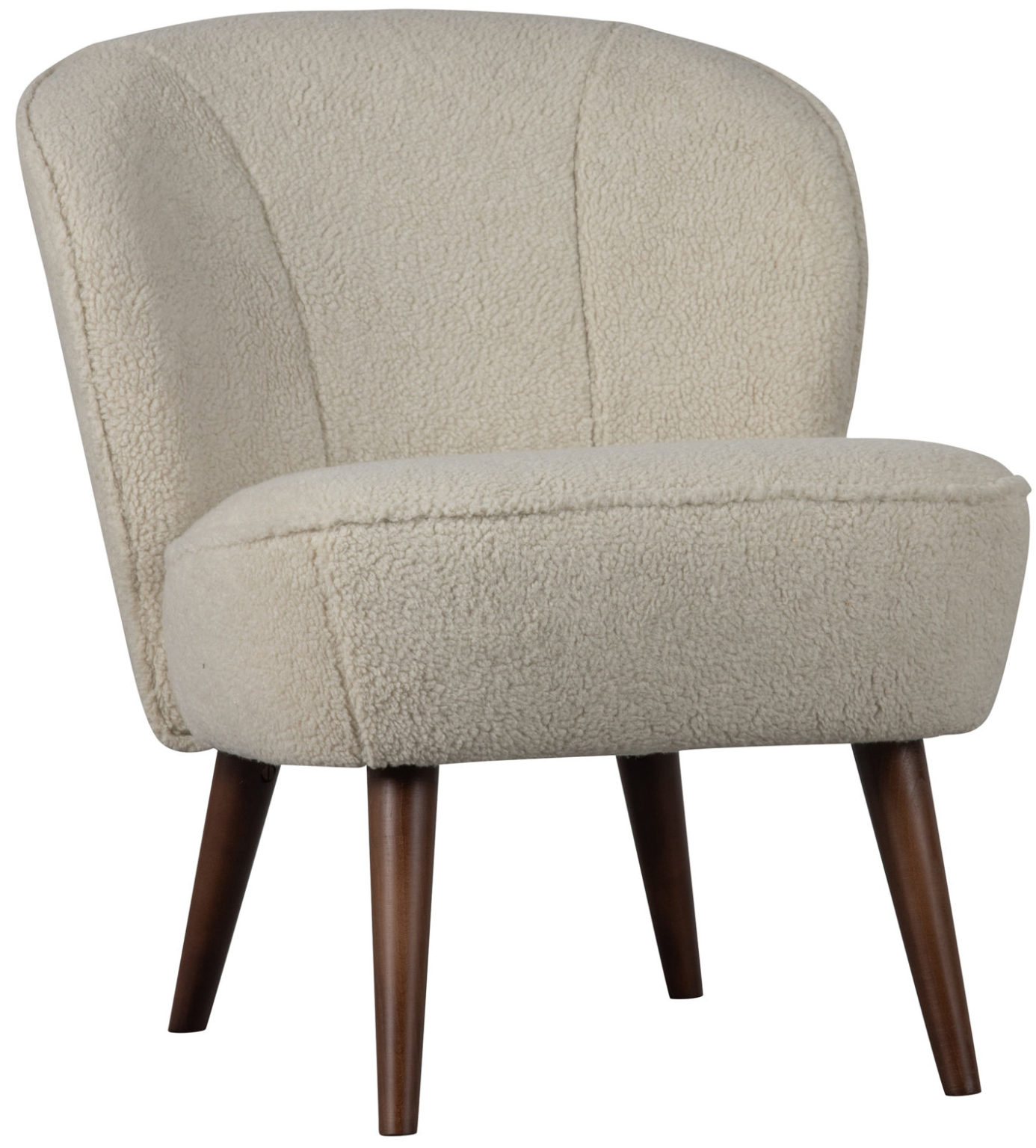 Sara Fauteuil Teddy Off White € 229, ⋆ WOOOD ⋆ Löwik Meubelen