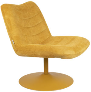 Lounge Chair Bubba Ochre Zuiver Eetkamerstoel ZVR3100150
