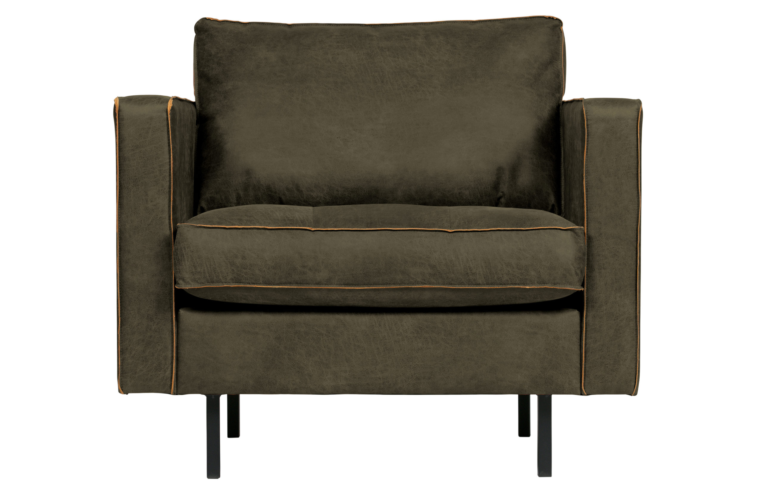 BePureHome Rodeo Classic Fauteuil Army