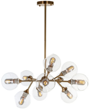 Richmond Interiors Hanglamp Quinsy Goud Woonaccessoire