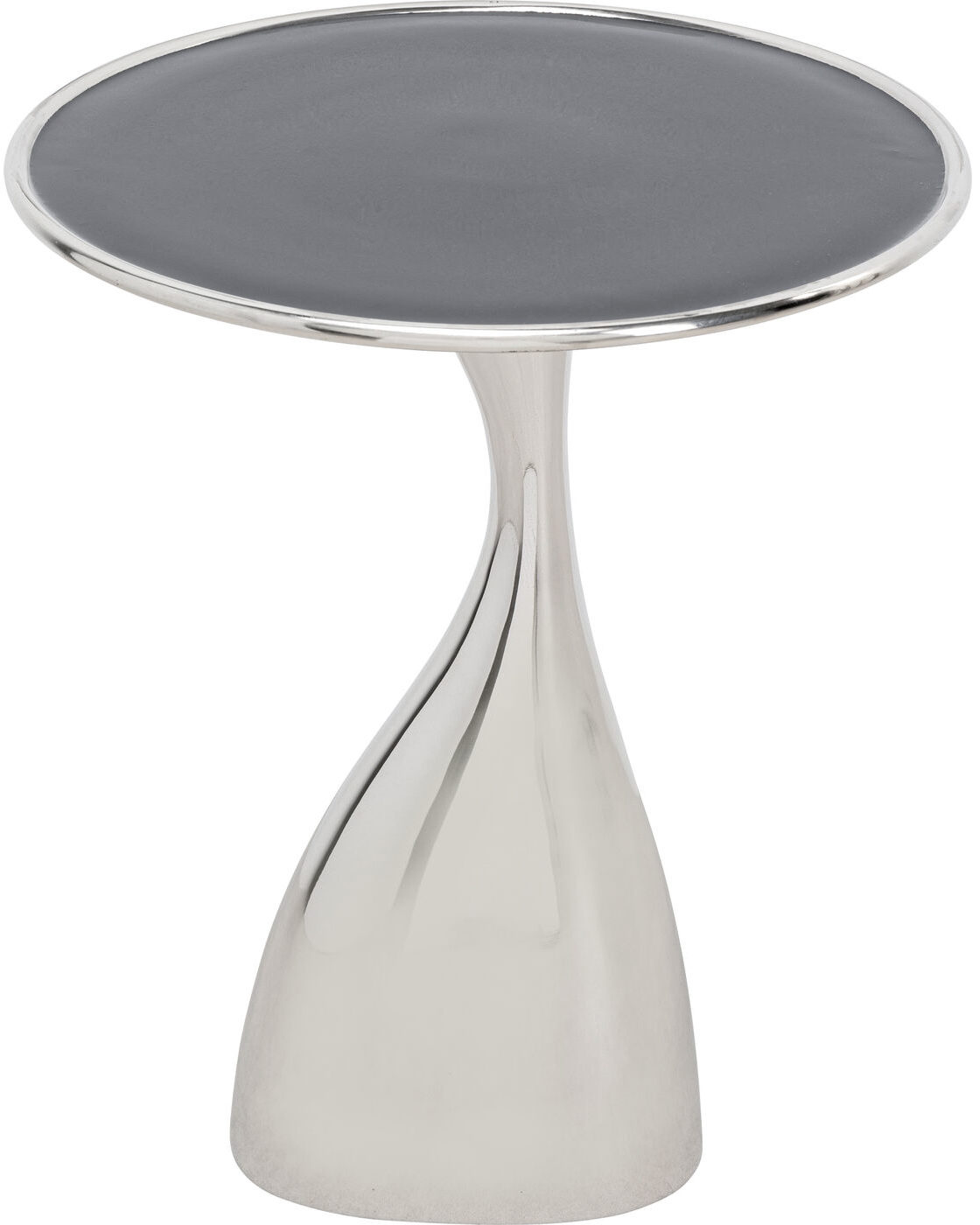 Bijzettafel Spacey Silver -Ø36cm