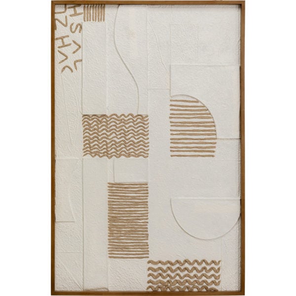 Object Schilderij Sandy Geometric 81x122cm Kare Design Beeld 53930