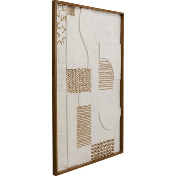 Object Schilderij Sandy Geometric 81x122cm Kare Design Beeld 53930