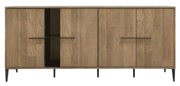 Profijt Meubel Dressoir 196cm Ganado Bruin|Naturel Dressoir