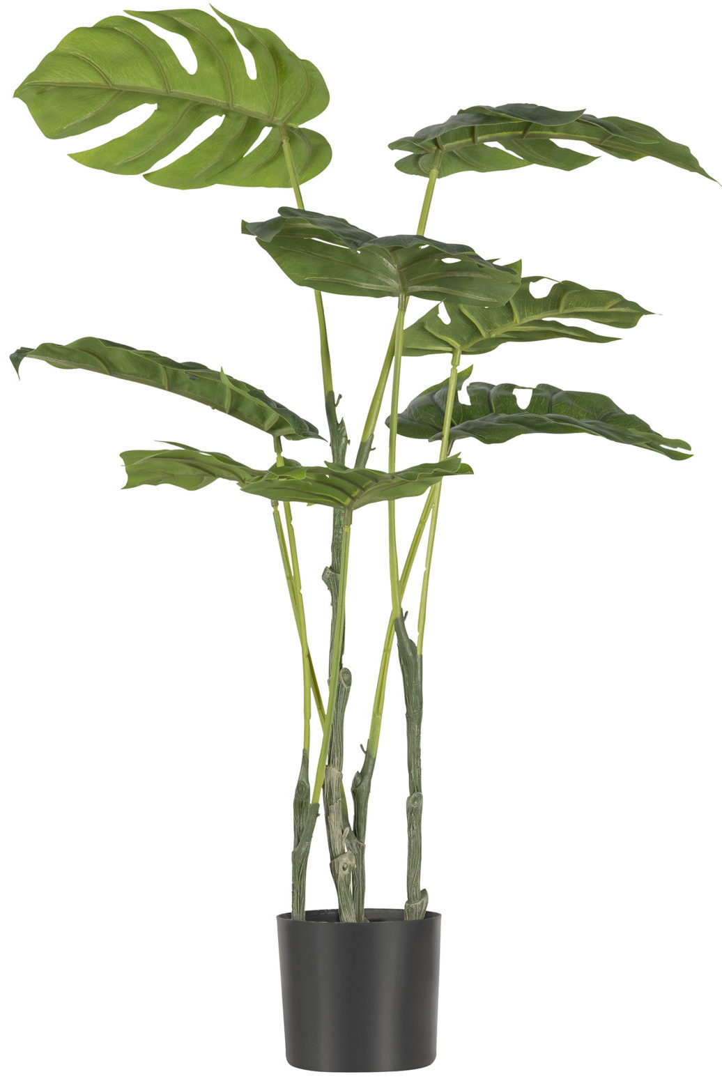 Monstera Kunstplant Groen - 76cm