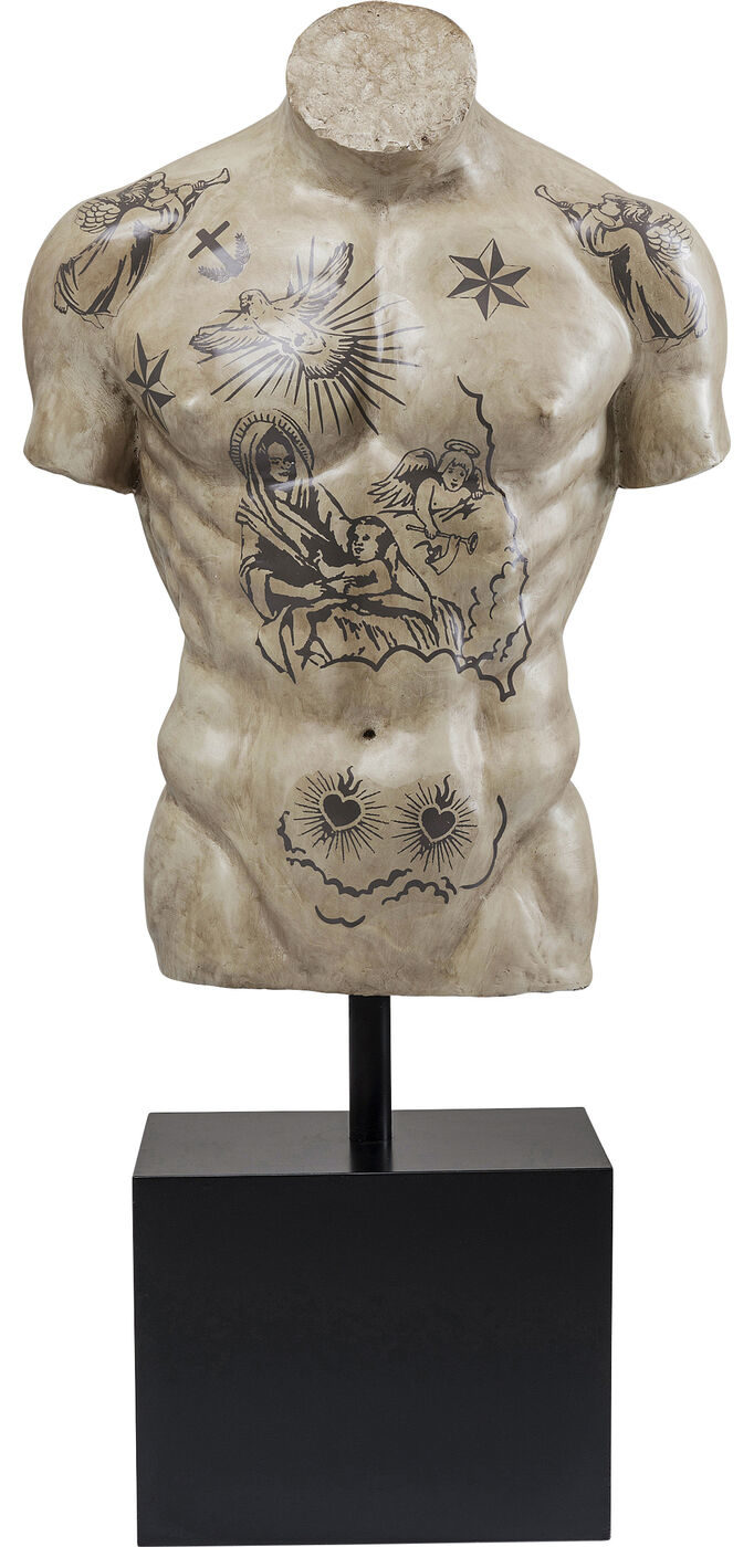 Kare Decofiguur Torso Tattoo