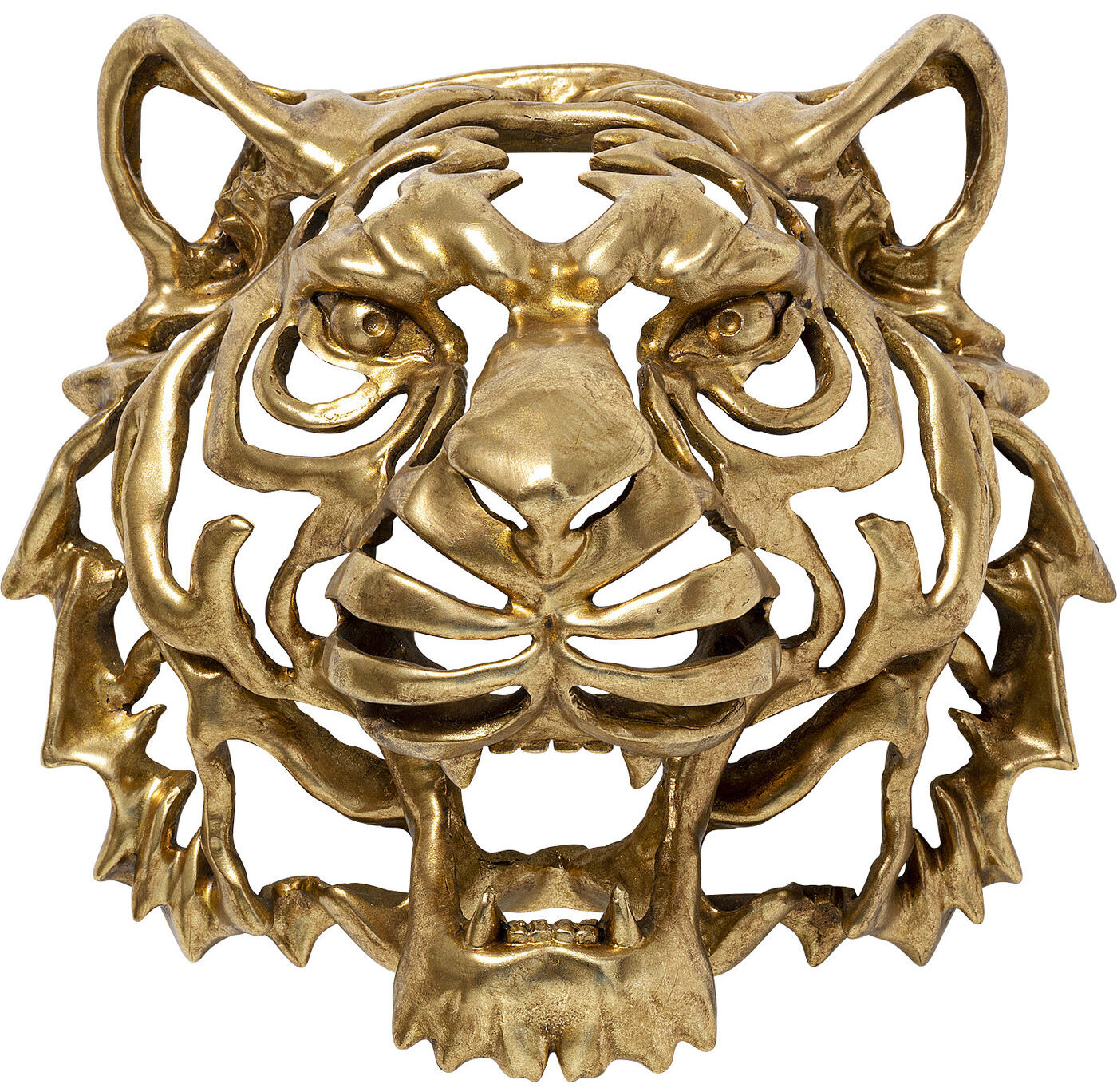 Wanddecoratie Tiger - Gold