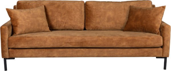 Bank Houda 3 Seater Caramel Dutchbone Bank ZVR3200175