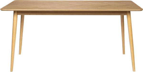 Tafel Fabio 160x80 Natural White Label Living Eettafel ZVR2100143