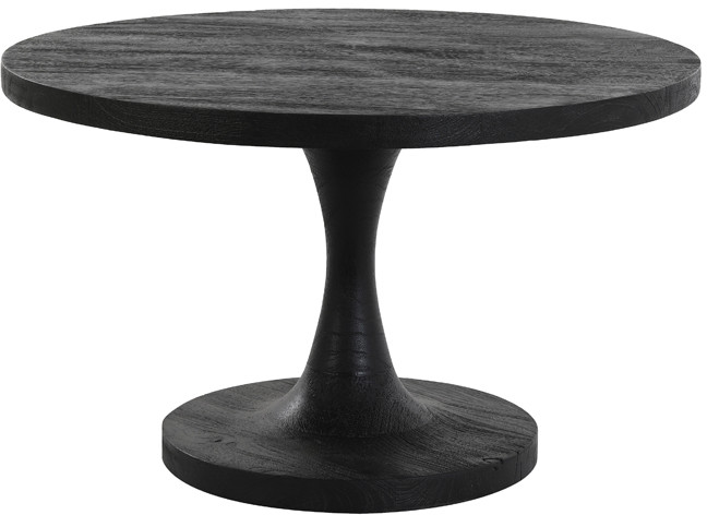 Light & Living Bijzettafel 'Bicaba' Ø60cm, hout zwart