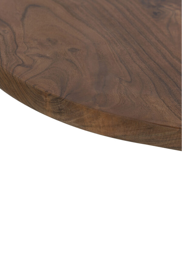 Eettafel Biboca - Acacia Hout-zwart Light & Living Eettafel 6753483