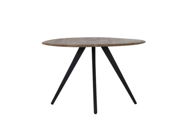 Eettafel Mimoso - Acacia Hout-zwart Light & Living Eettafel 6744183