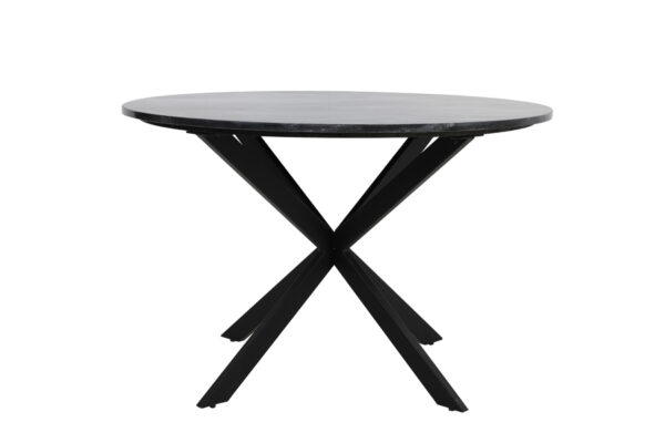 Eettafel Tomochi - Marmer Zwart-zwart Light & Living Eettafel 6757012