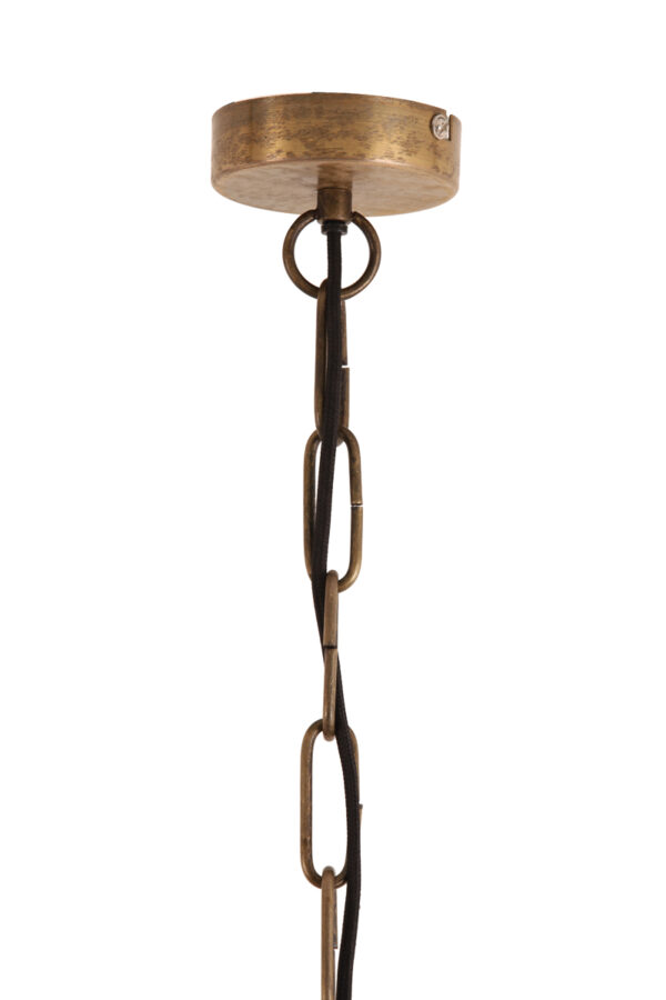 Hanglamp Kylie - Ruw Oud Brons Light & Living Hanglamp 3018520