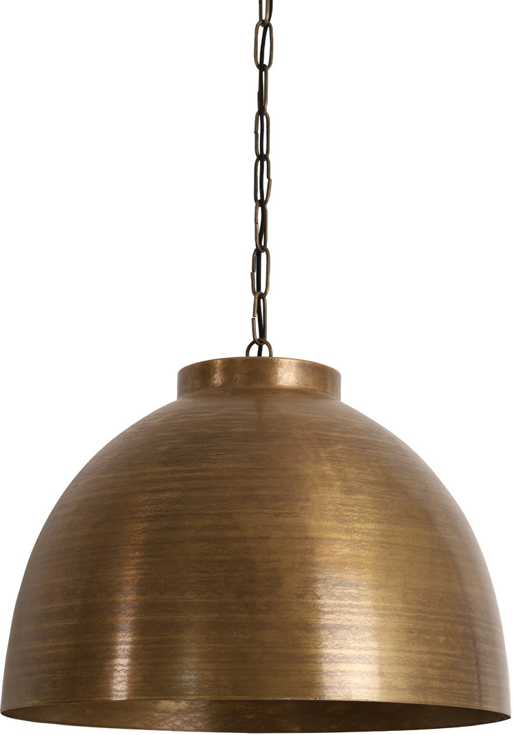 Hanglamp Kylie - Ruw Oud Brons Light & Living Hanglamp 3018520