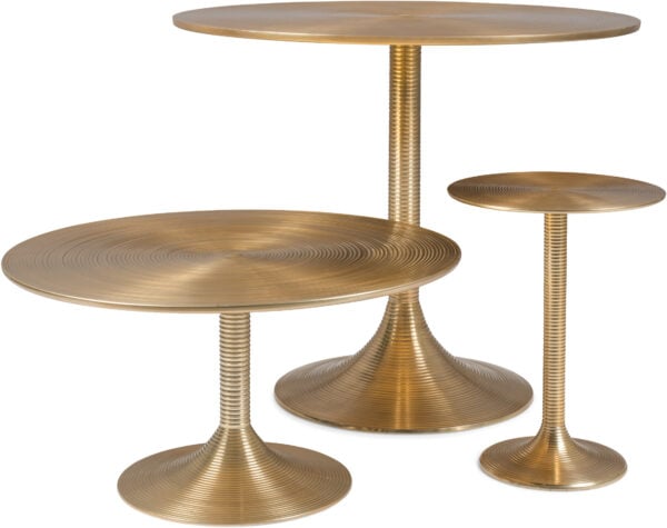 Hypnotising Round Bijzettafel Gold Bold Monkey Salontafel ZVRBM23001