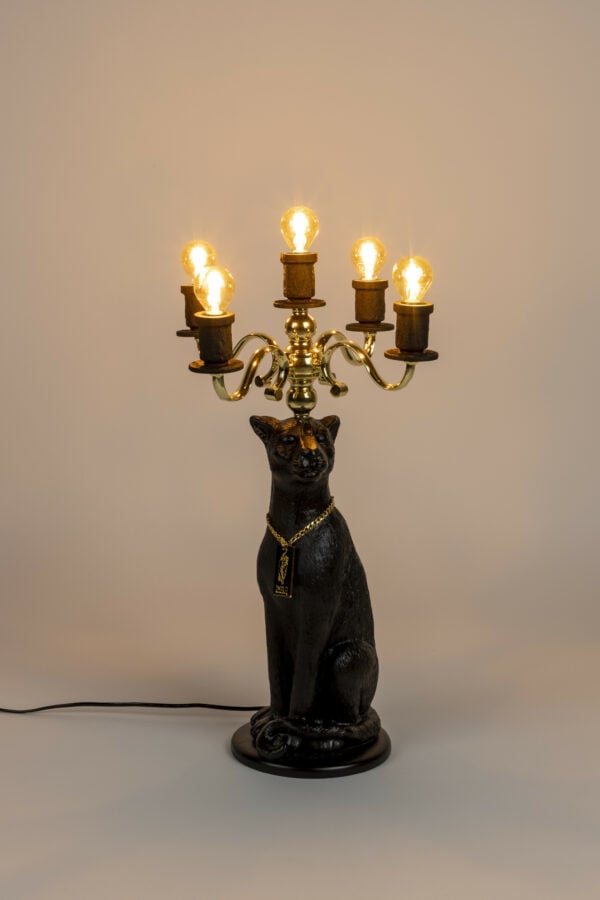 Proudly Crowned Panther Vloerlamp Black Bold Monkey Vloerlamp ZVRBM51006