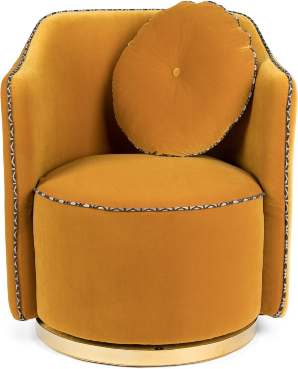 Sassy Granny Fauteuil Ochre Bold Monkey Fauteuil ZVRBM31017