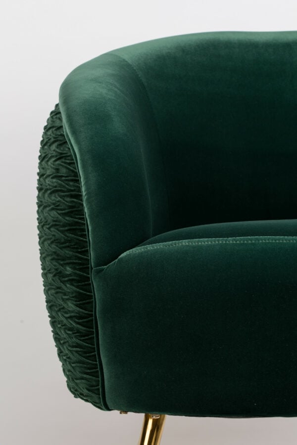 So Curvy Fauteuil Dark Green Bold Monkey Fauteuil ZVRBM31010