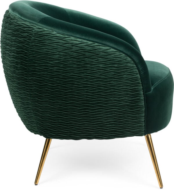 So Curvy Fauteuil Dark Green Bold Monkey Fauteuil ZVRBM31010