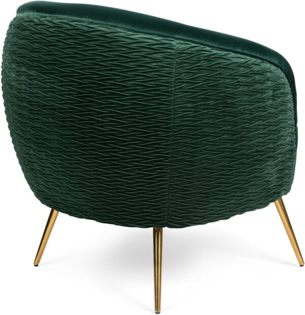 So Curvy Fauteuil Dark Green Bold Monkey Fauteuil ZVRBM31010