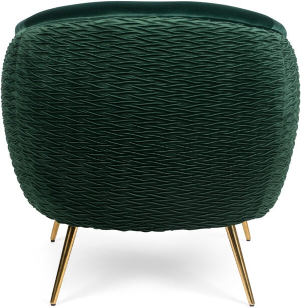 So Curvy Fauteuil Dark Green Bold Monkey Fauteuil ZVRBM31010