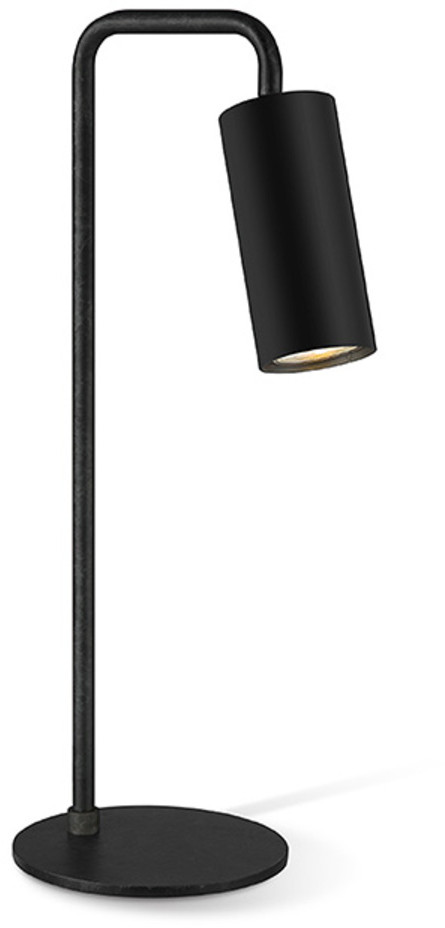 Tafellamp Ferroli 15x15x50 cm - Zwart - Metaal