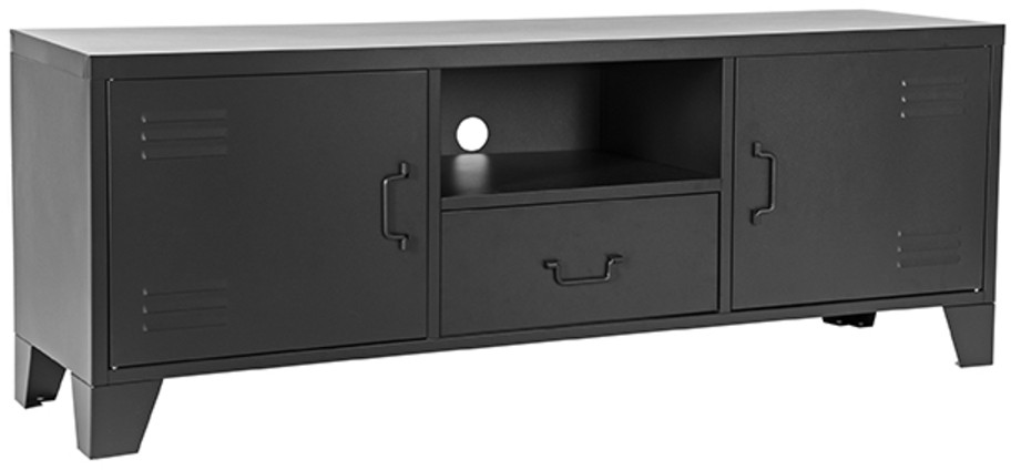 LABEL51 Fence Tv meubel - Zwart - Metaal