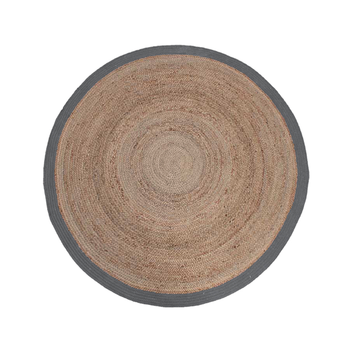 LABEL51 - Karpet Jute - diameter 150 cm - Grijs