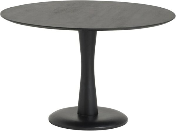 Eetkamertafel Ø120, Black - Flare Furniture Nijwie Eettafel FFU.RT.2071