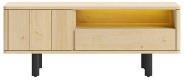 Henders & Hazel Homestead lowboard 150 cm - 1-deur + 1-lade + 1-niche Naturel Kast