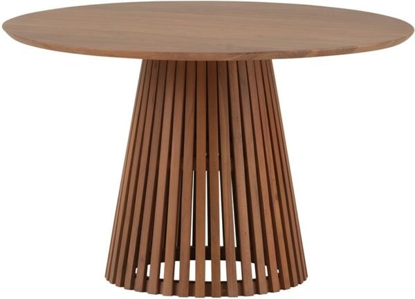 Eetkamertafel Ø120, Acacia Naturale - Burundi Table Collection Nijwie Eettafel BUR.RT.0013