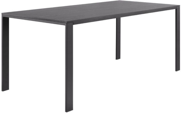 Pronto Wonen Eettafel Nero 160x90 noir decor Zwart Eettafel