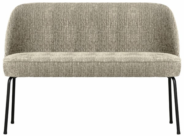 BePureHome Vogue Eetbank Structure Velvet Wheatfield Wheatfield