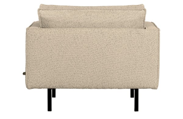 BePureHome Rodeo fauteuil boucle beige Beige Fauteuil