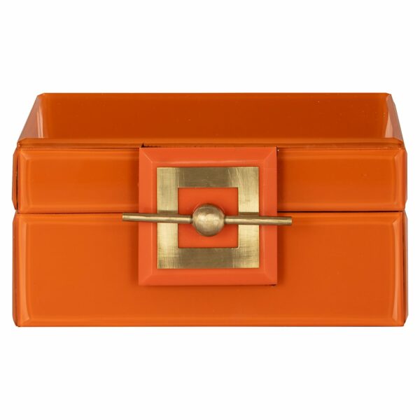 Richmond Interiors Juwelen box Bodine oranje klein