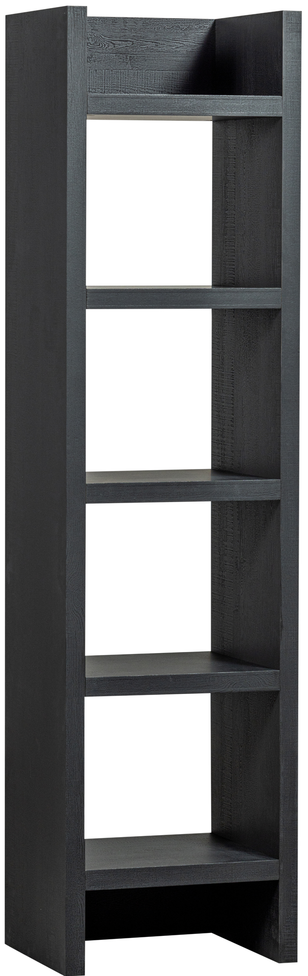 Timo open kast mdf donkerbruin - 195x50x40cm